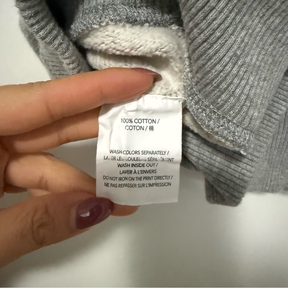 Agnes B. Sport b. Gray Dinosaur Graphic Crewneck - Picture 7 of 8